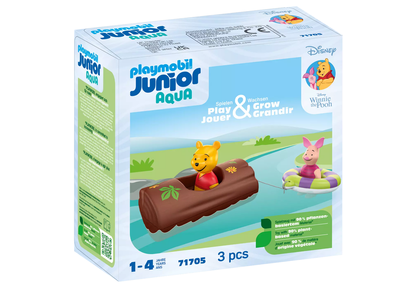 Playmobil 71705 Junior Disney Winnie Puuhs & Ferkels Wasserabenteuer - plegobil