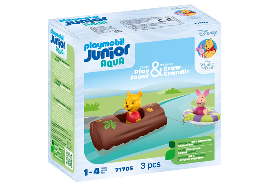 Playmobil 71705 Junior Disney Winnie Puuhs & Ferkels Wasserabenteuer - plegobil