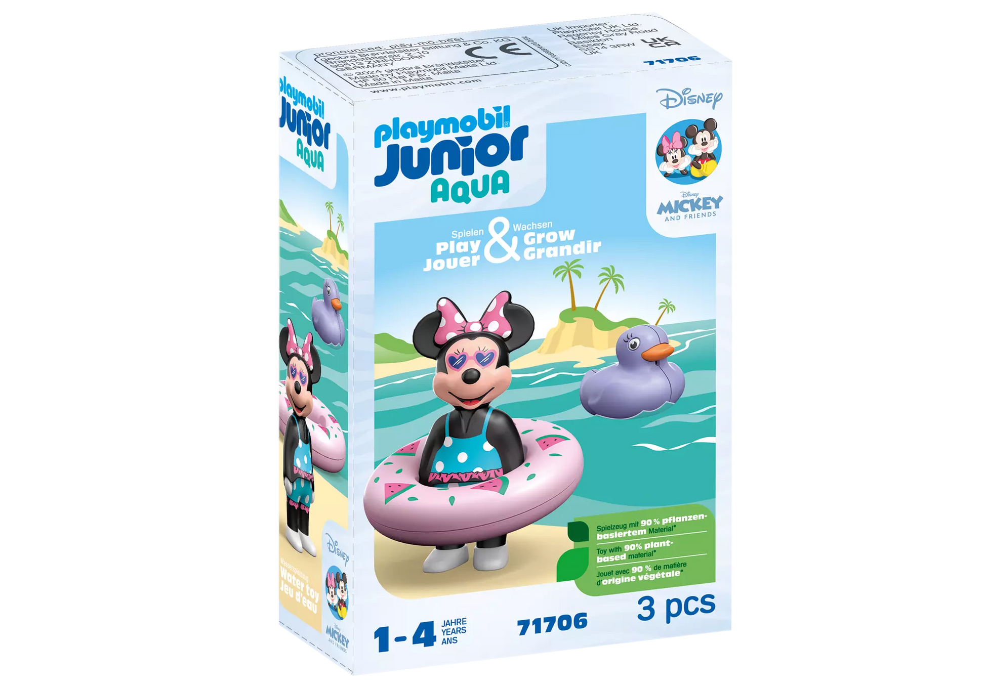 Playmobil 71706 Junior Aqua & Disney Minnies Strandausflug - plegobil