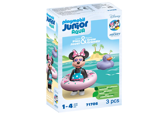 Playmobil 71706 Junior Aqua & Disney Minnies Strandausflug - plegobil