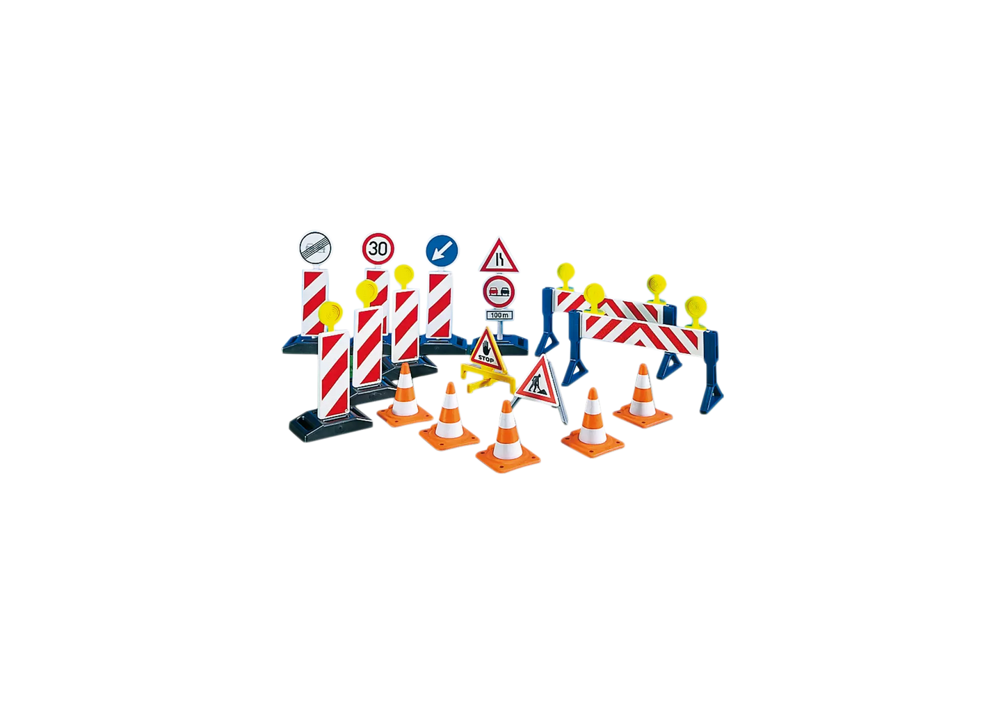 Playmobil 7280 City Action Baustellenschilder (Folienverpackung) - plegobil