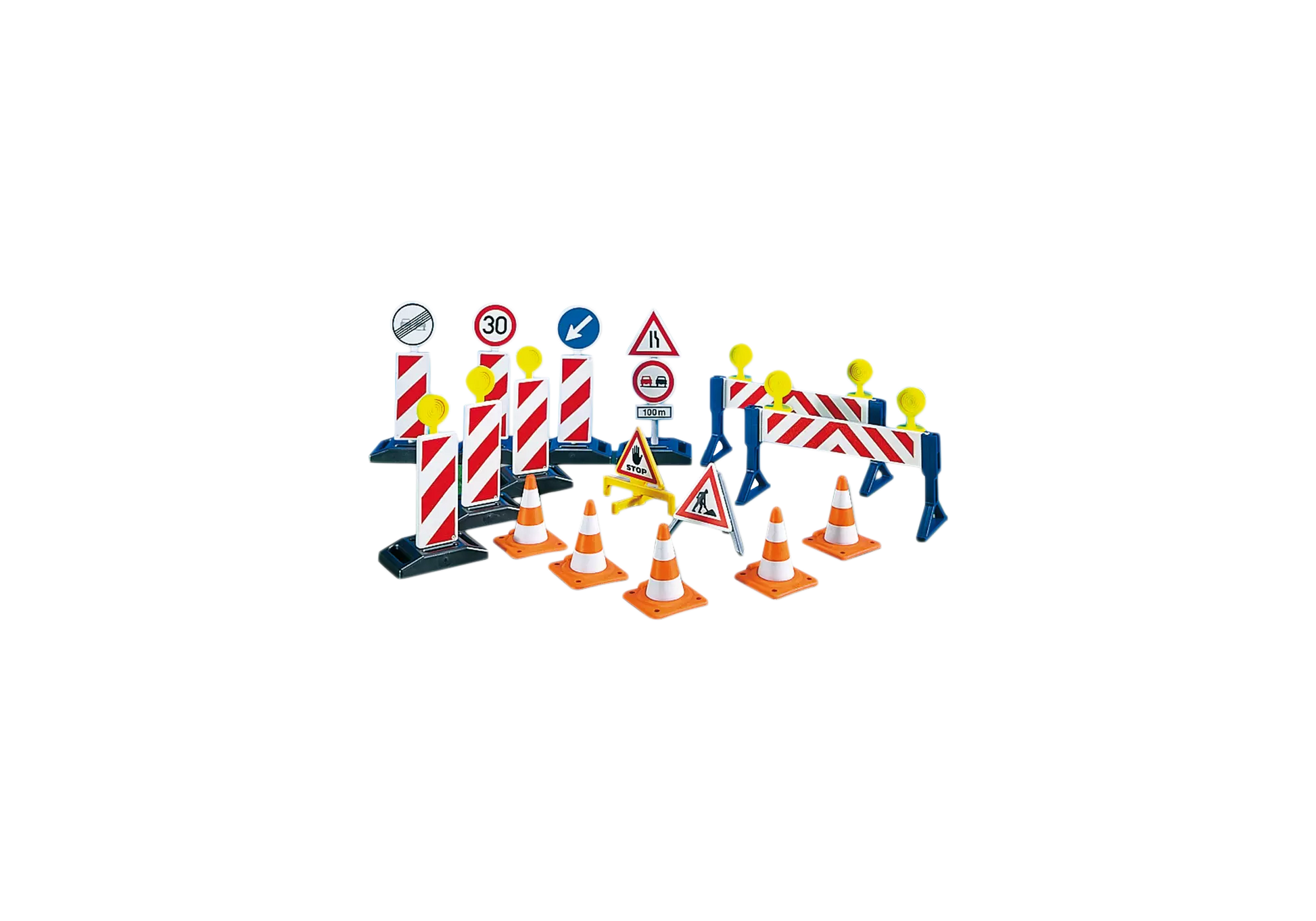 Playmobil 7280 City Action Baustellenschilder (Folienverpackung) - plegobil