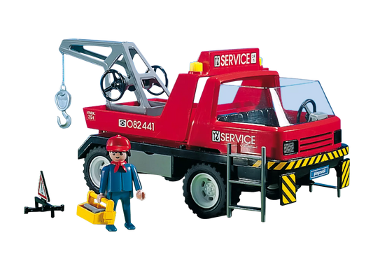 Playmobil 7296 City Action Abschleppwagen (Folienverpackung) - plegobil