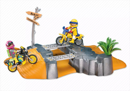 Playmobil 7396 Motorrad-Wüstenrallye (Folienverpackung) - plegobil