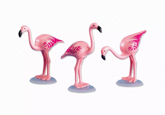 Playmobil 7432 Wild Life 3 Flamingos (Folienverpackung) - plegobil