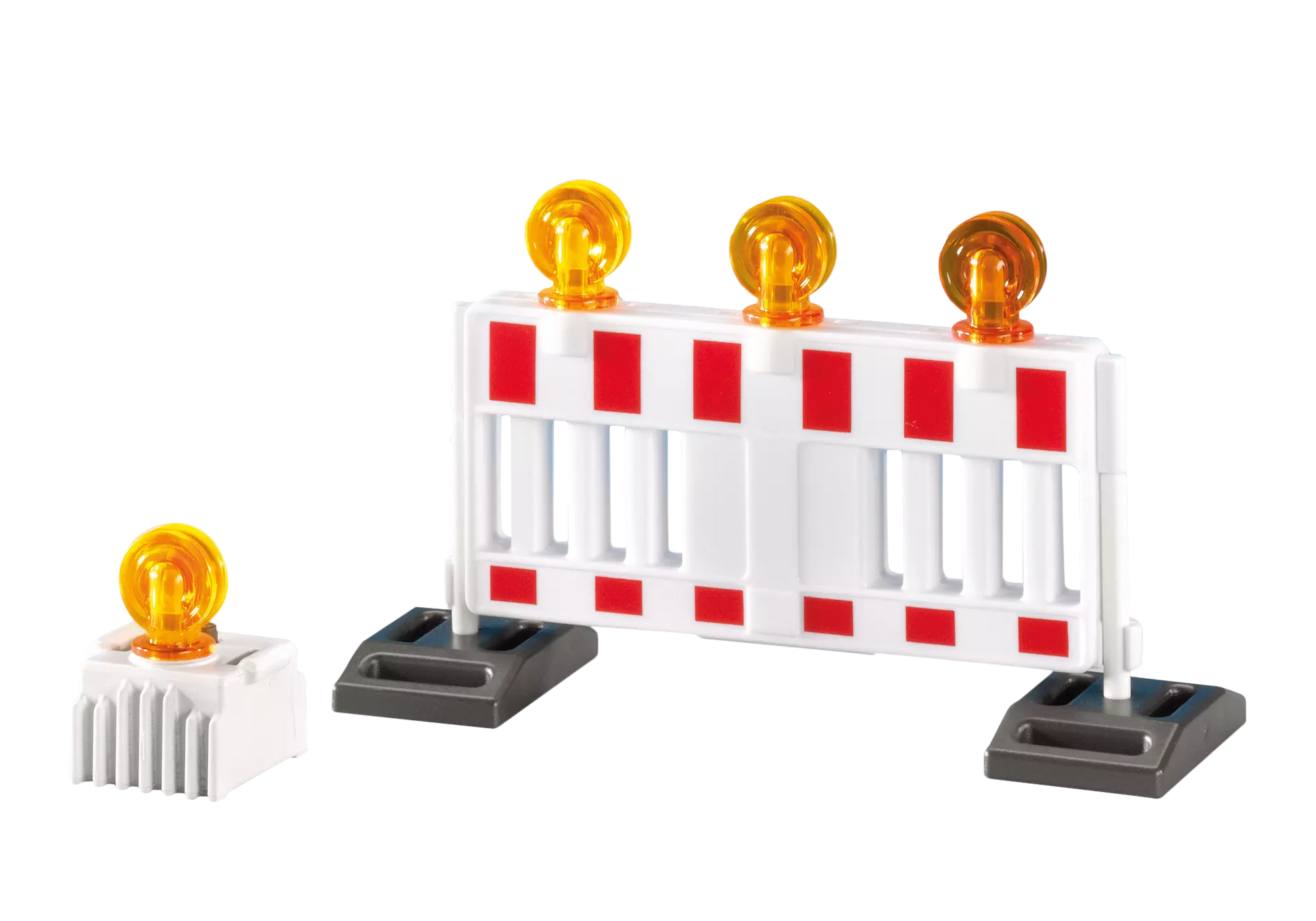 Playmobil 7453 City Action Absperrbake mit Warnlampe (Folienverpackung) - plegobil