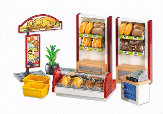 Playmobil 7456 City Life Bäckerei Einrichtung (Folienverpackung) - plegobil