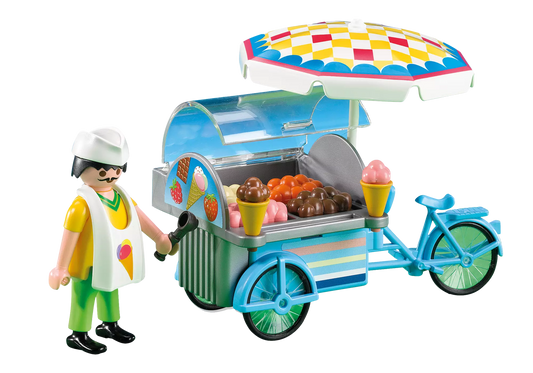 Playmobil 7492 City Life Eisverkäufer (Folienverpackung) - plegobil