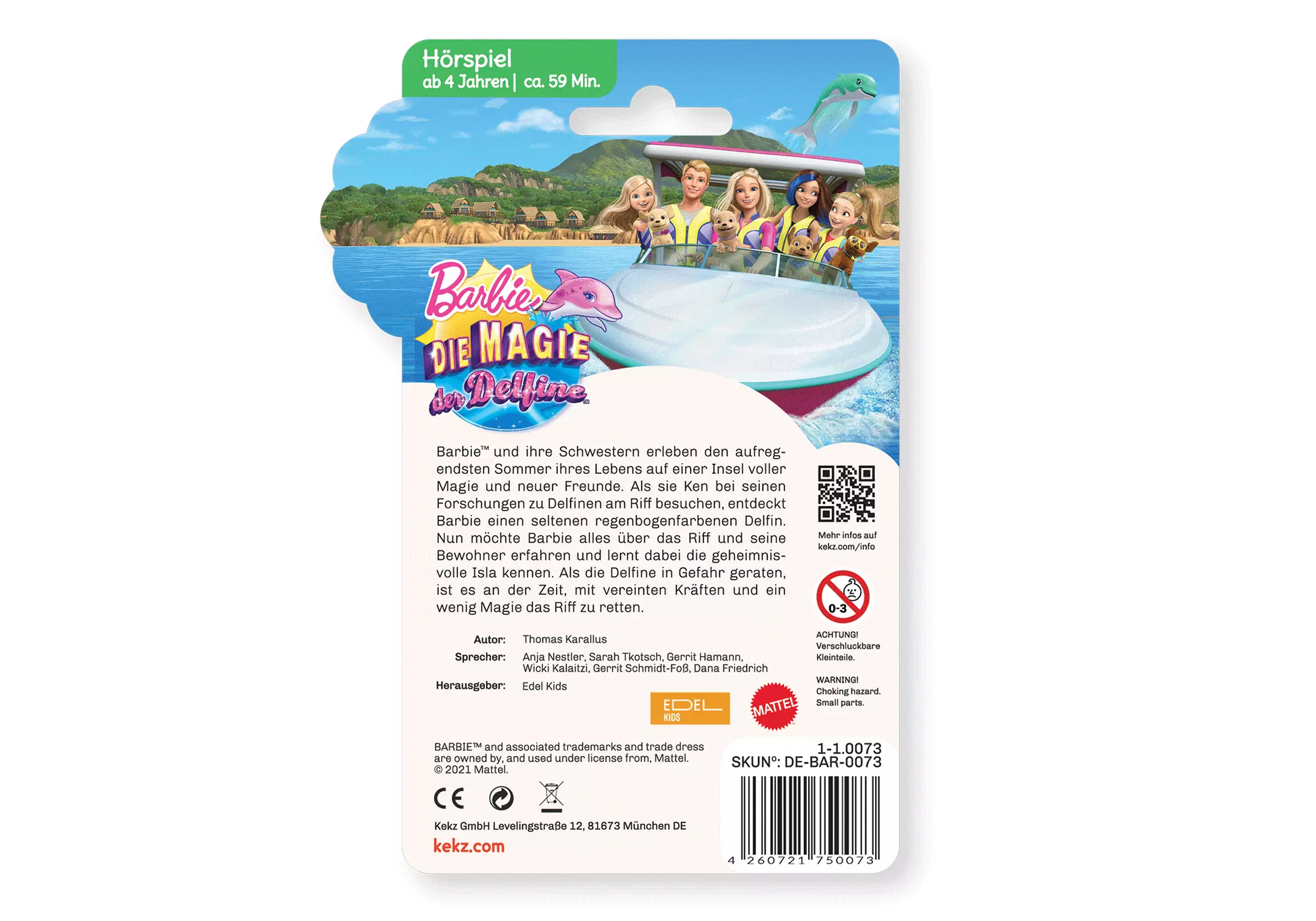 Playmobil 75007 Kekz Barbie - Die Magie der Delfine - plegobil