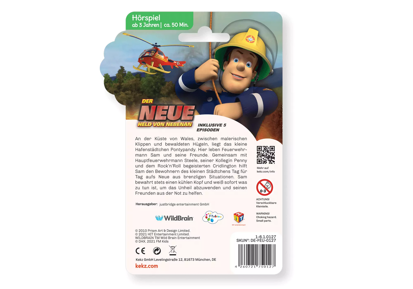Playmobil 75012 Kekz Feuerwehrmann Sam - Der neue Held von nebenan - plegobil