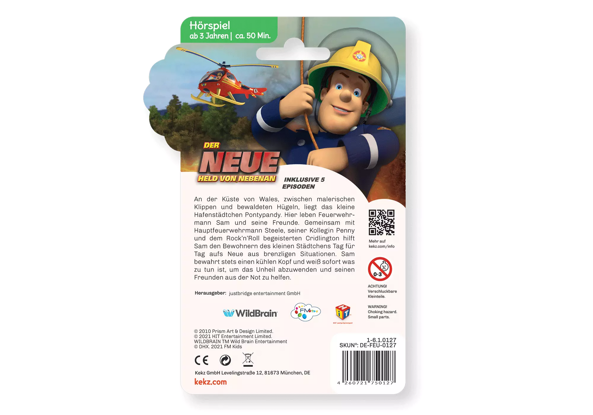 Playmobil 75012 Kekz Feuerwehrmann Sam - Der neue Held von nebenan - plegobil