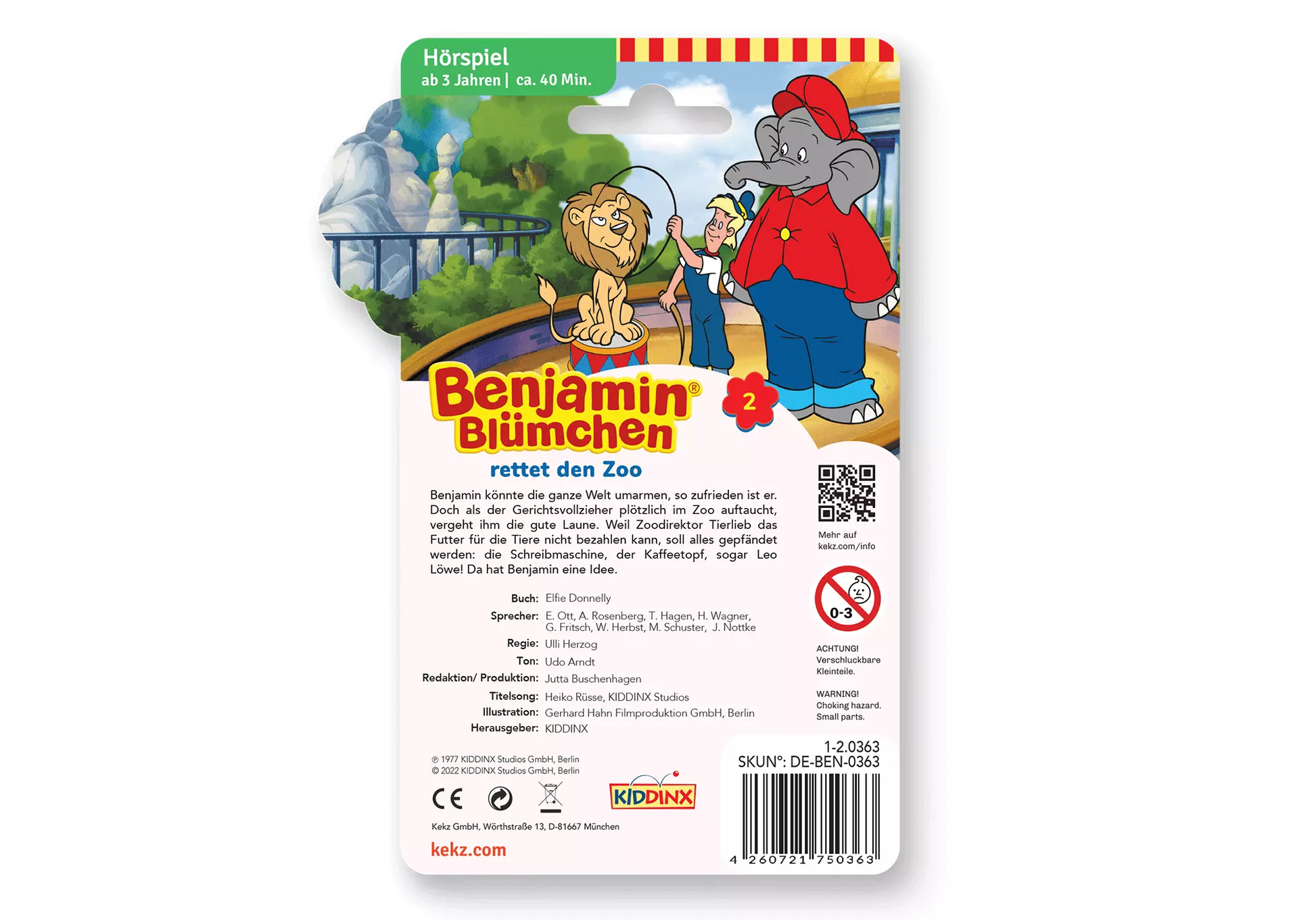 Playmobil 75036 Kekz Benjamin Blümchen - Benjamin rettet den Zoo - plegobil