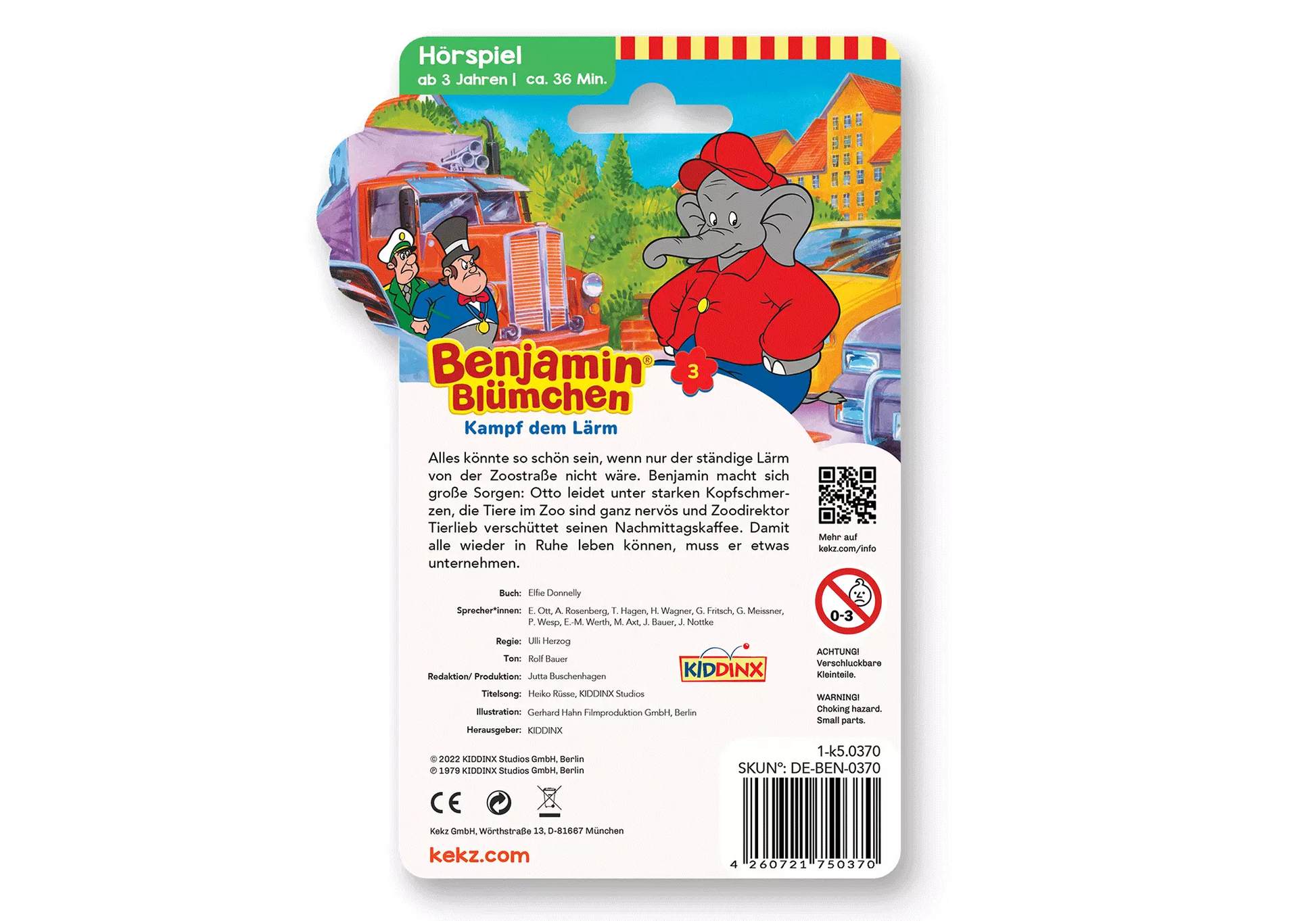Playmobil 75037 Kekz Benjamin Blümchen - Kampf dem Lärm - plegobil