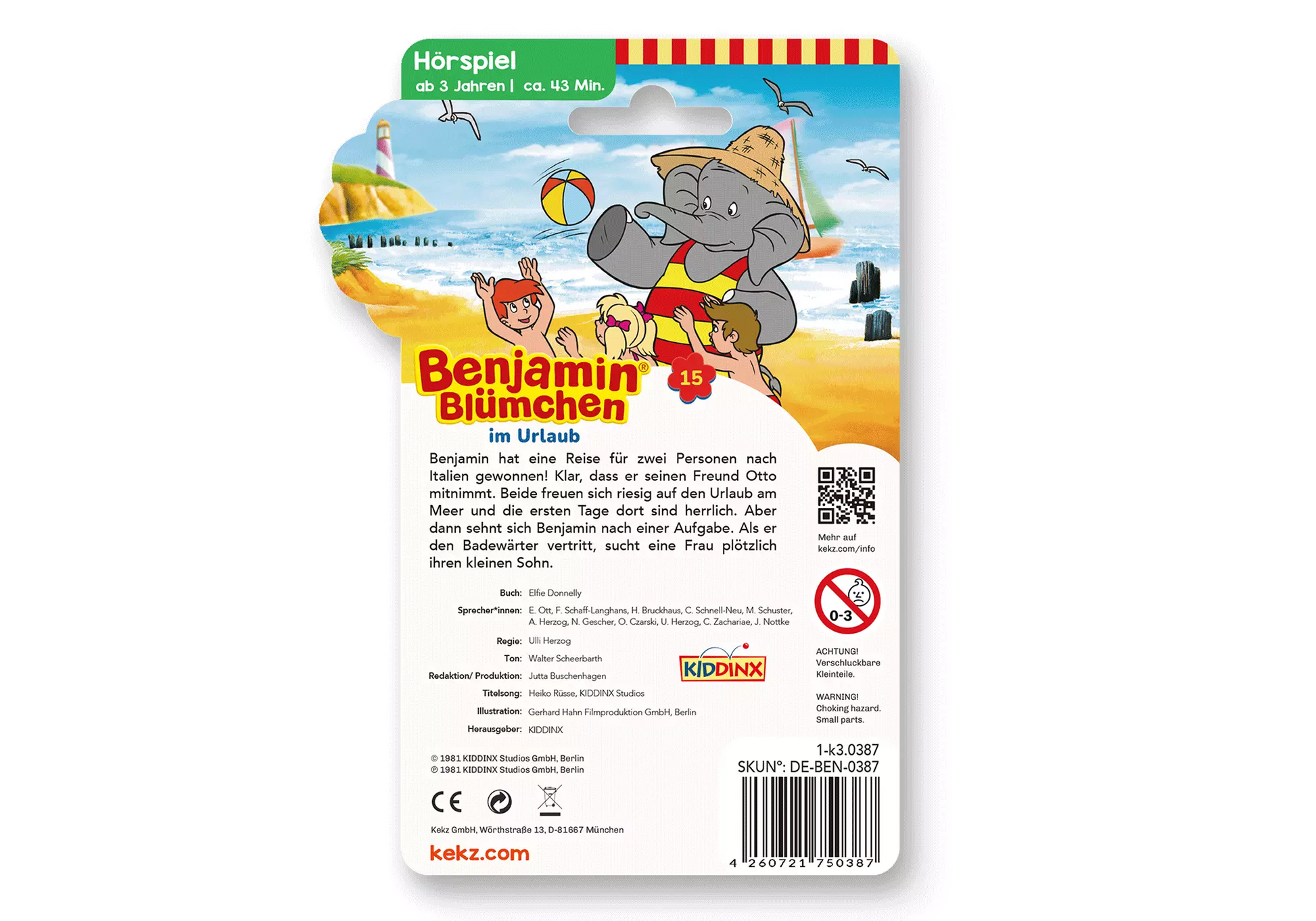 Playmobil 75038 Kekz Benjamin Blümchen - im Urlaub - plegobil