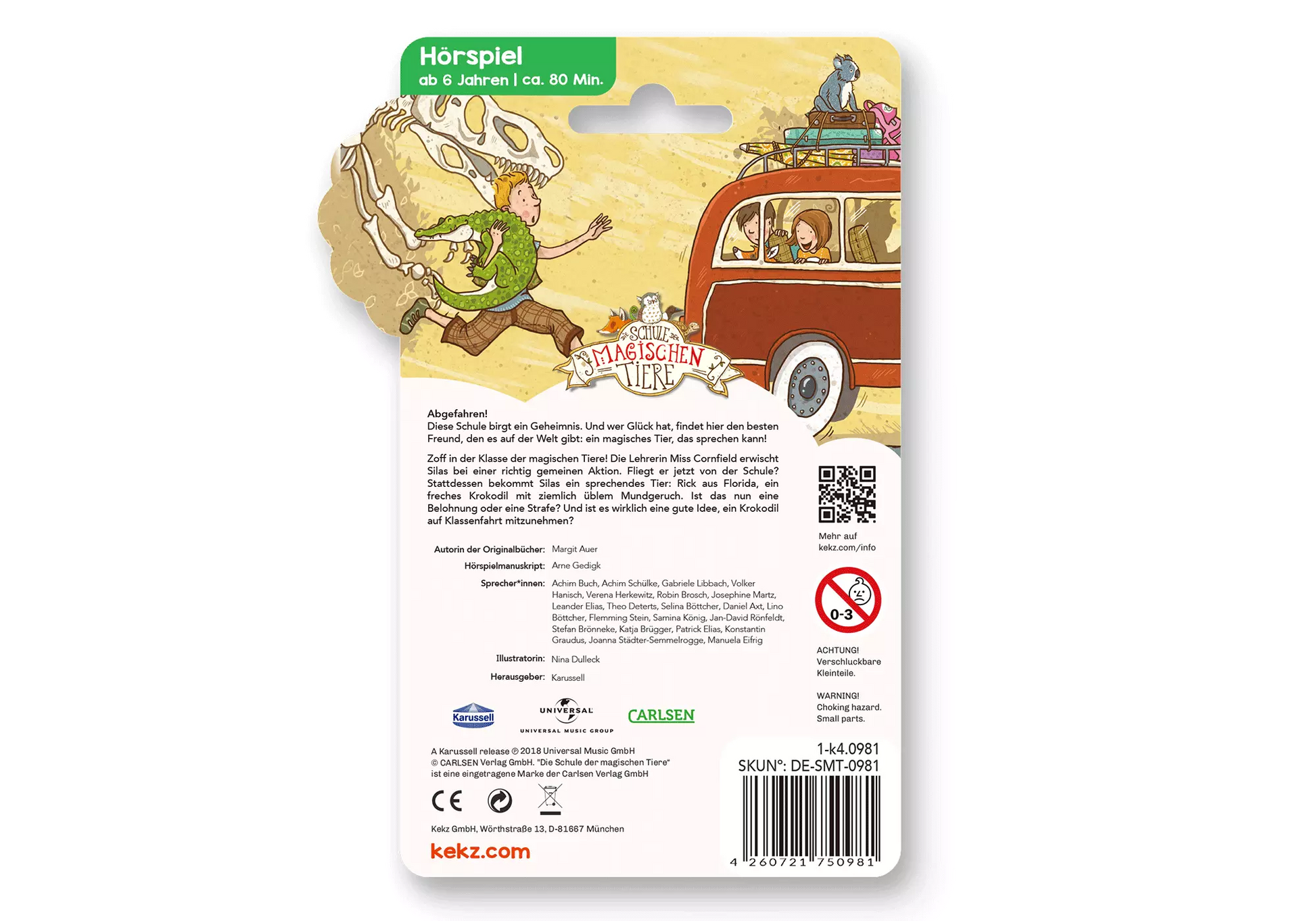 Playmobil 75098 Kekz Die Schule der magischen Tiere - abgefahren! - plegobil
