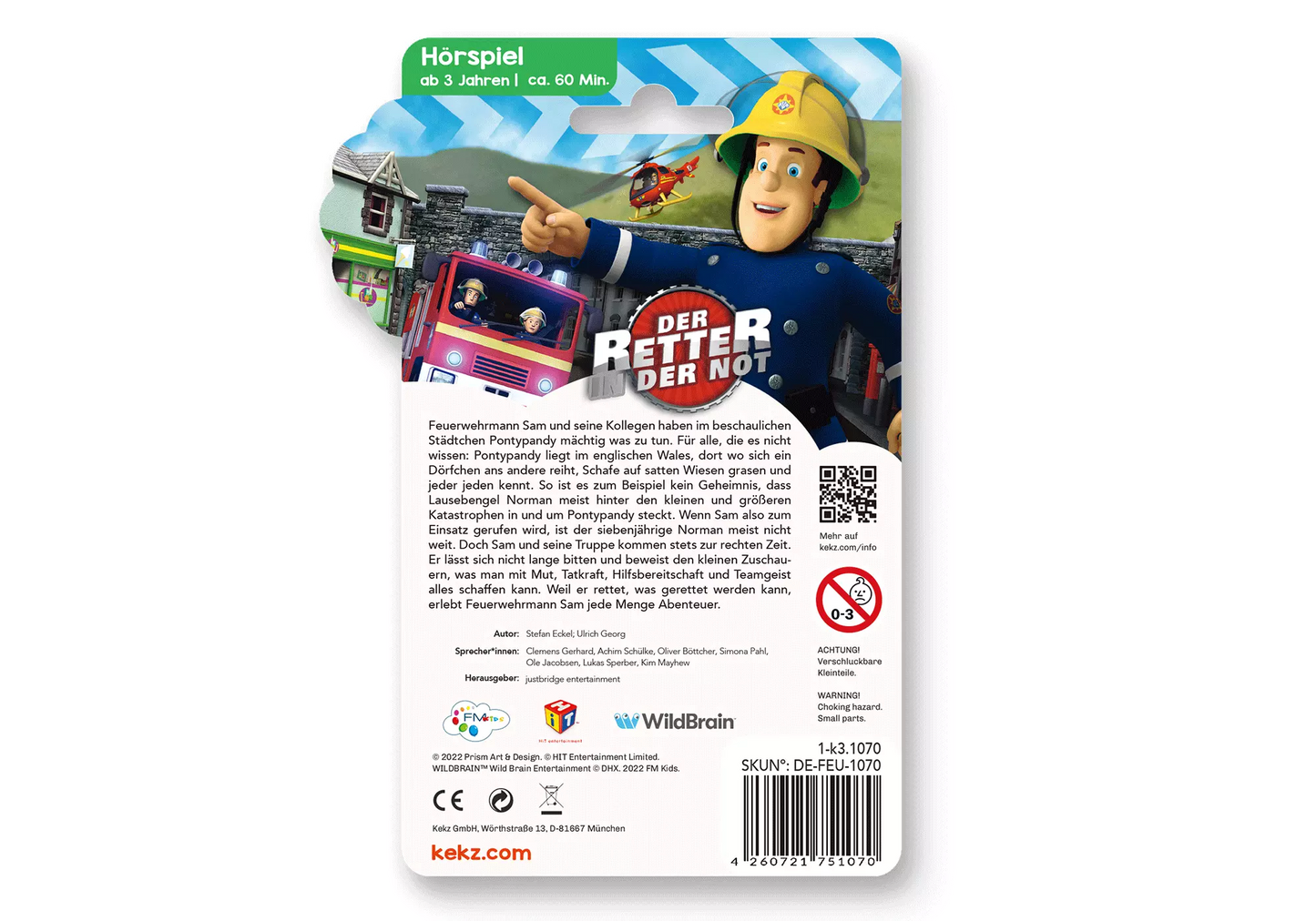Playmobil 75107 Kekz Feuerwehrmann Sam - Der Retter in der Not - plegobil