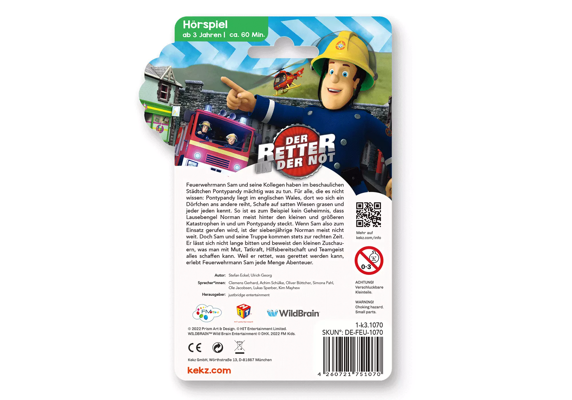 Playmobil 75107 Kekz Feuerwehrmann Sam - Der Retter in der Not - plegobil