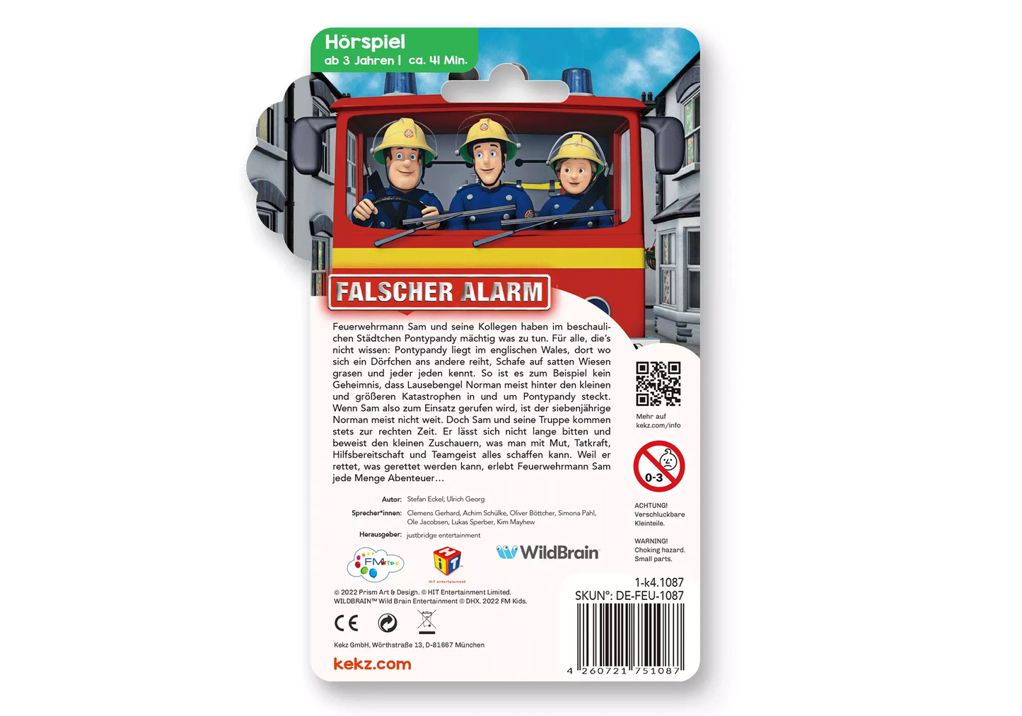 Playmobil 75108 Kekz Feuerwehrmann Sam - Falscher Alarm - plegobil
