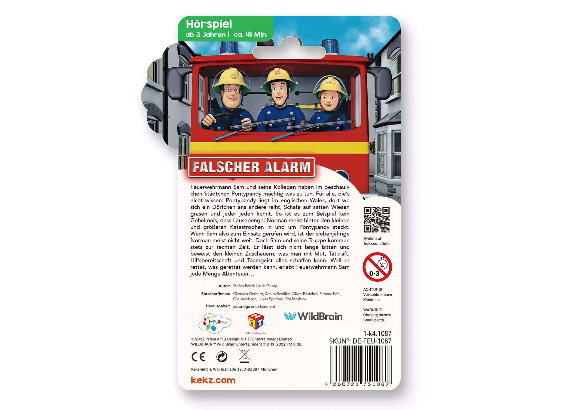 Playmobil 75108 Kekz Feuerwehrmann Sam - Falscher Alarm - plegobil