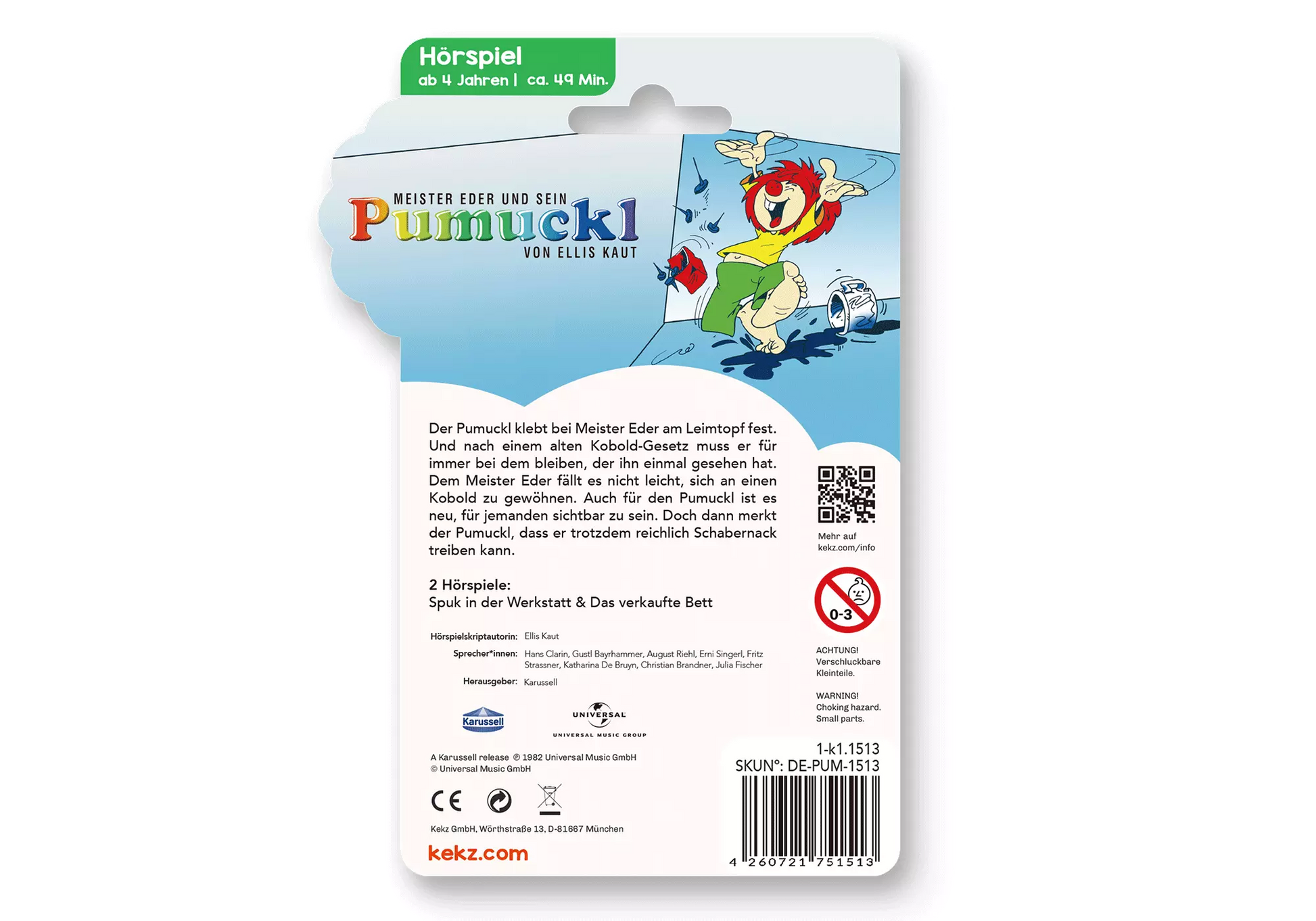 Playmobil 75151 Kekz Pumuckl - Spuk in der Werkstatt / Das verkaufte Bett - plegobil