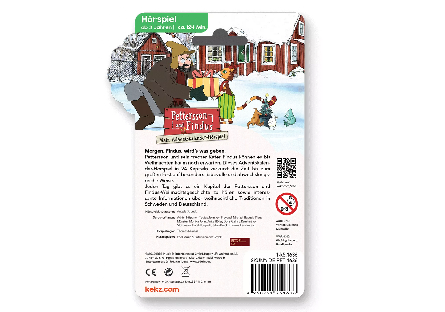 Playmobil 75163 Kekz Pettersson und Findus - Mein Adventskalender - plegobil