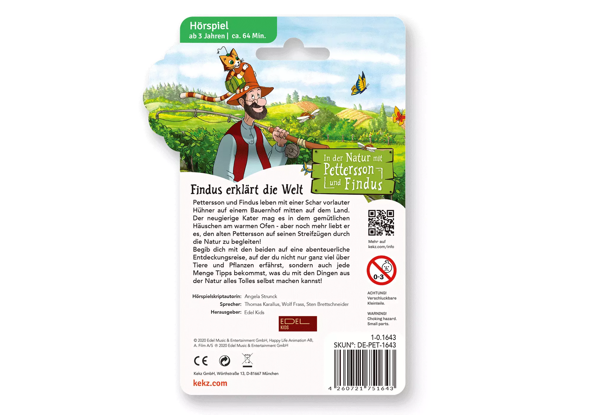 Playmobil 75164 Kekz Pettersson und Findus - Findus erklärt die Welt: In der Natur mit Pettersson und Findus - plegobil