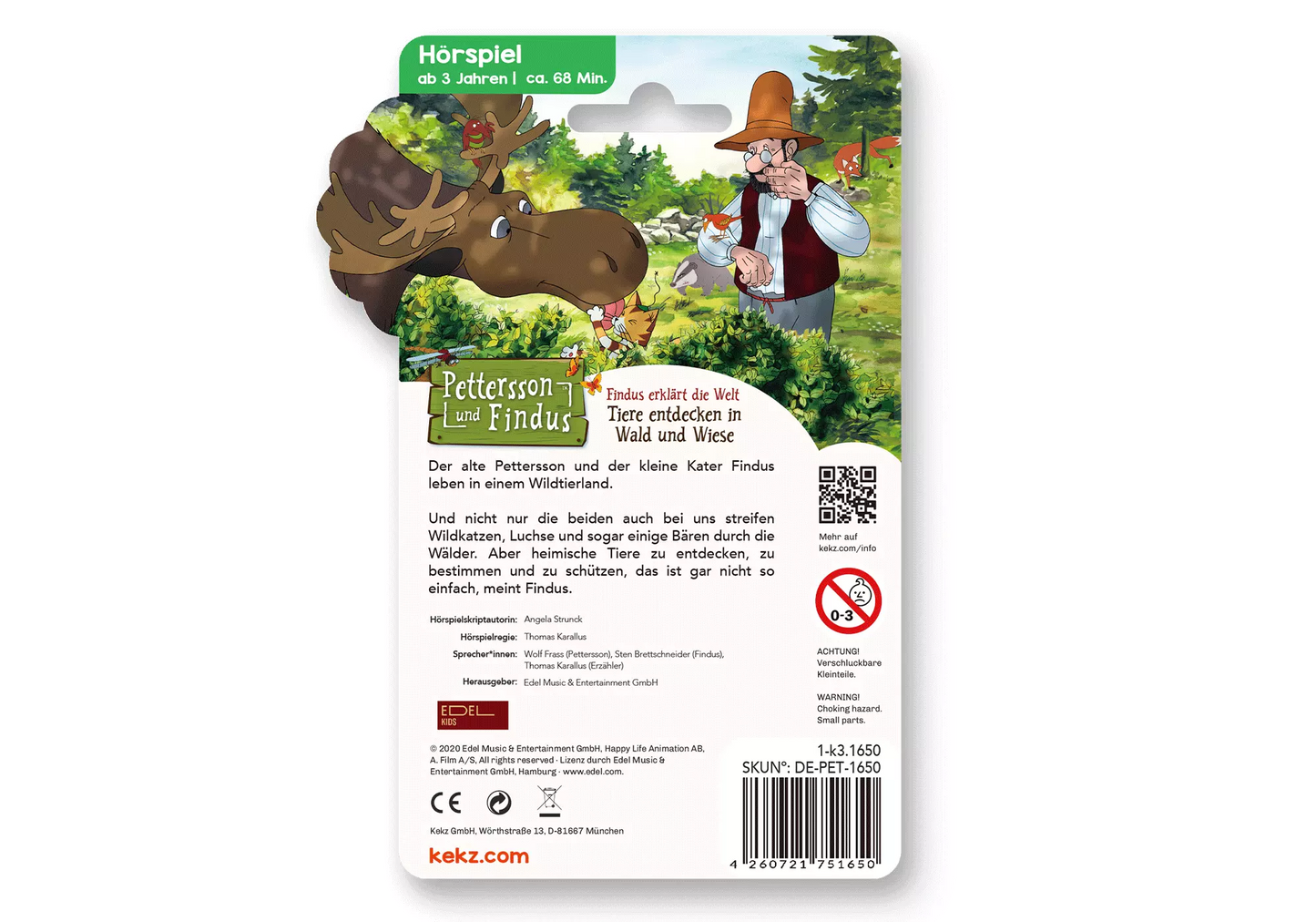 Playmobil 75165 Kekz Pettersson und Findus - Wald- und Wiesentiere - plegobil