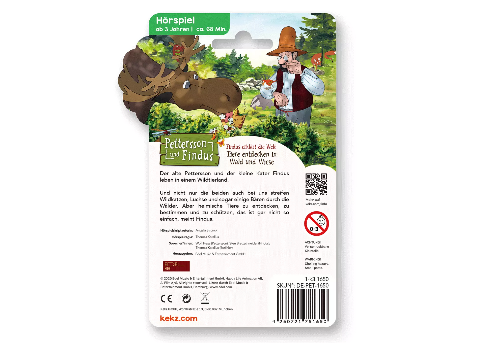 Playmobil 75165 Kekz Pettersson und Findus - Wald- und Wiesentiere - plegobil