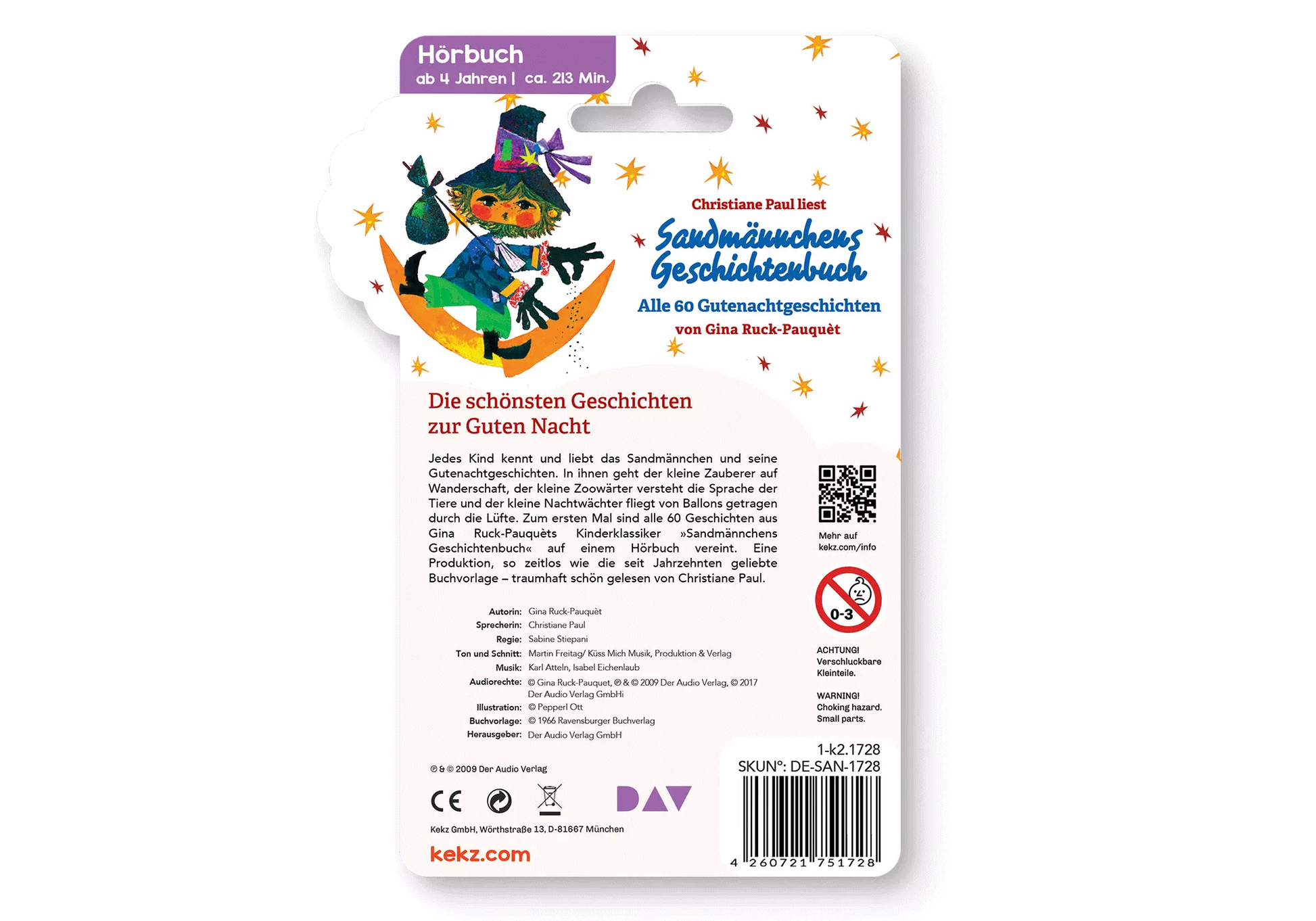 Playmobil 75172 Kekz Sandmännchen Geschichtenbuch - plegobil