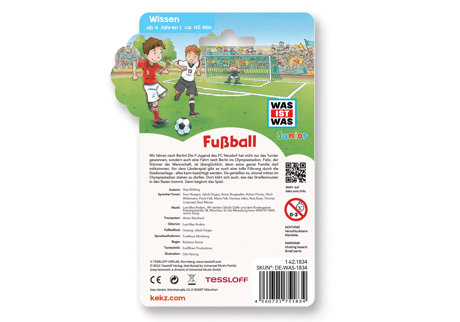 Playmobil 75183 Kekz Was Ist Was Junior - Fußball - plegobil