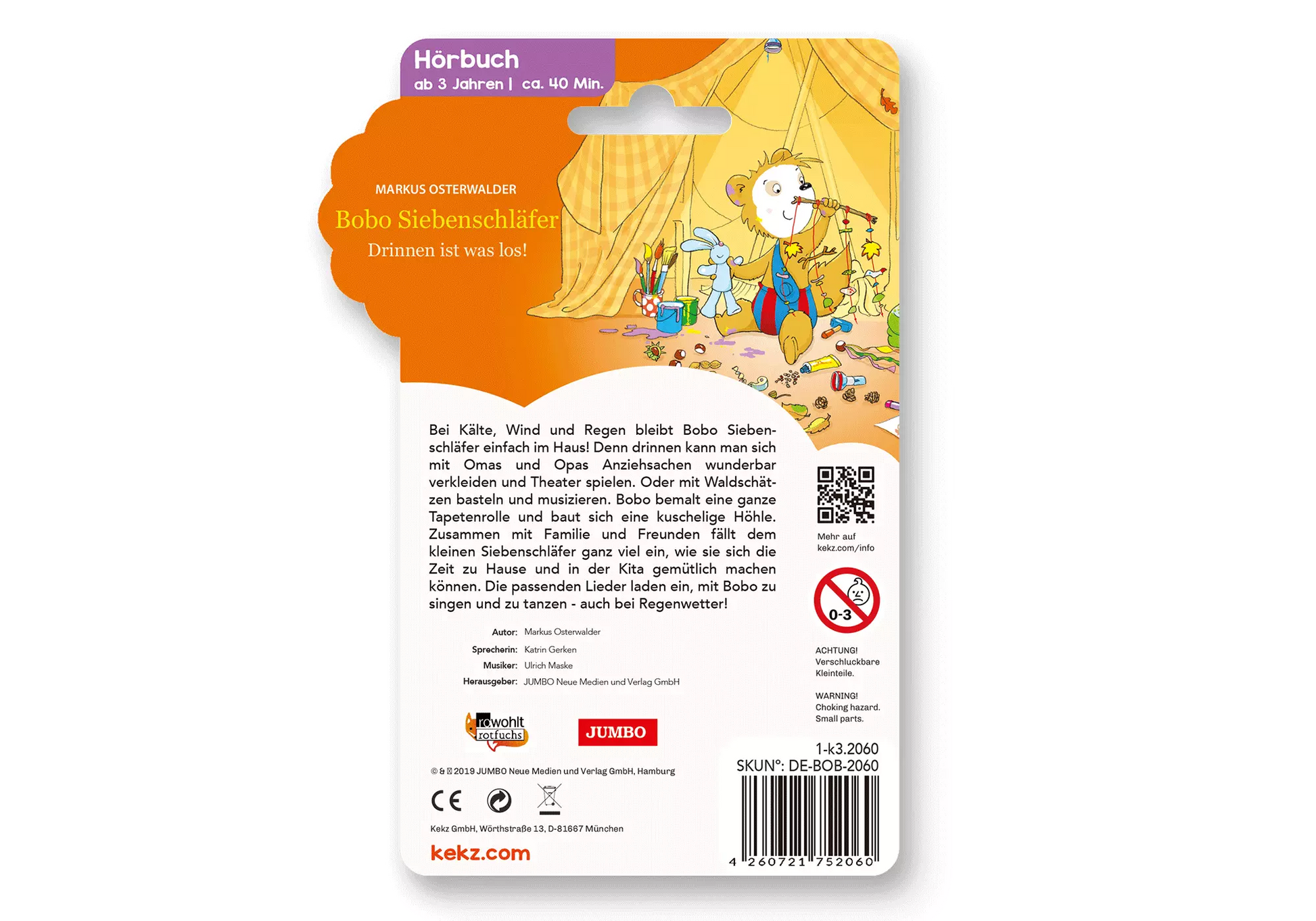Playmobil 75206 Kekz Bobo Siebenschläfer - Drinnen ist was los! - plegobil