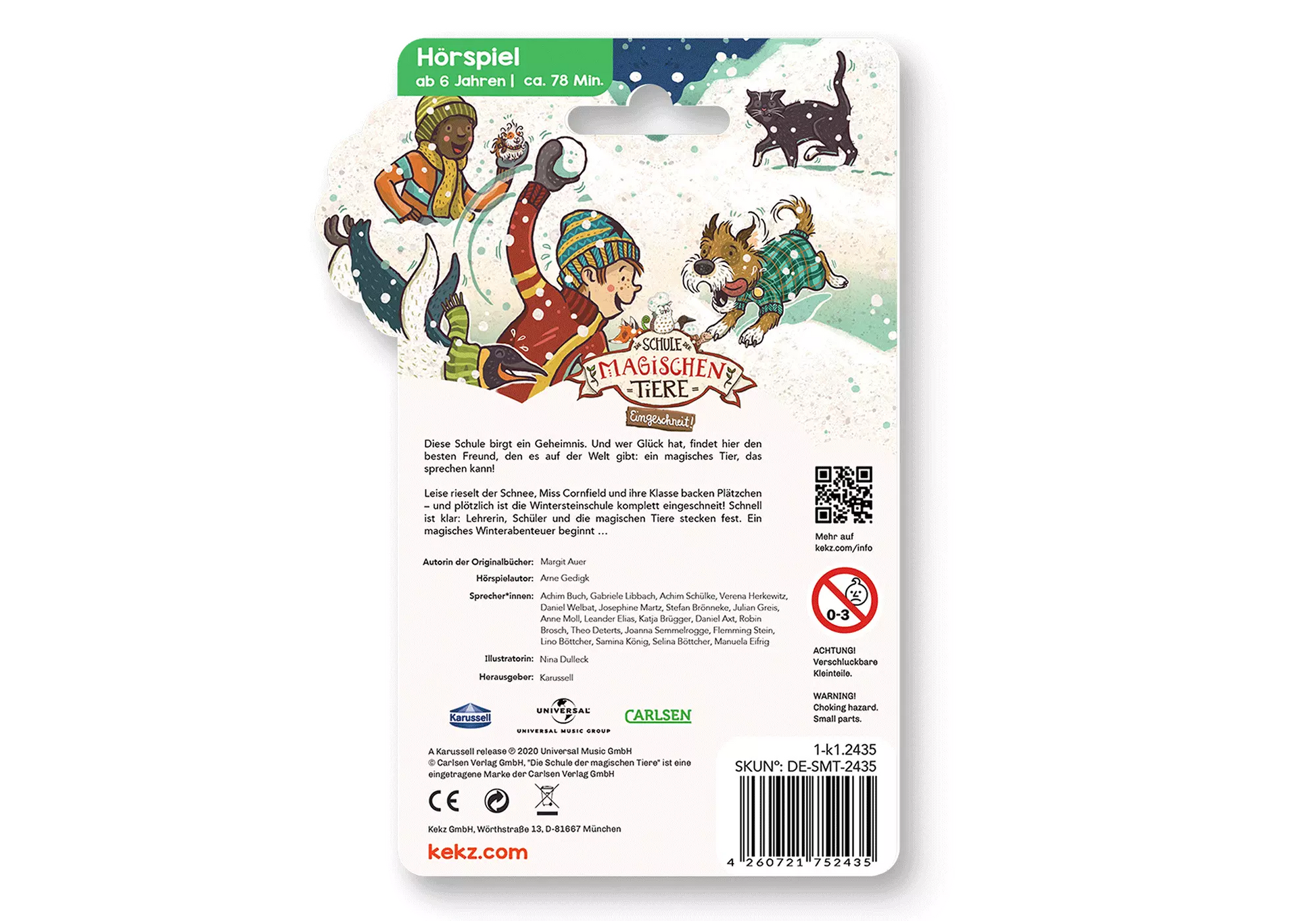 Playmobil 75243 Kekz Die Schule der magischen Tiere - Eingeschneit! Ein Winterabenteuer - plegobil