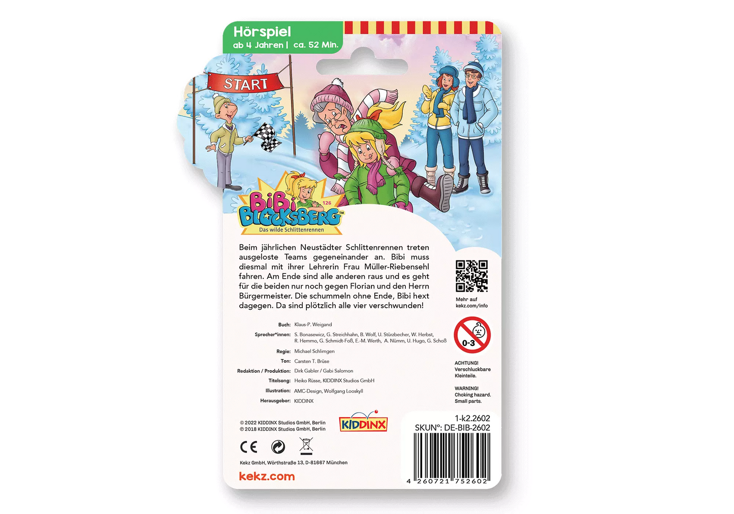 Playmobil 75260 Kekz Bibi Blocksberg - Das wilde Schlittenrennen - plegobil