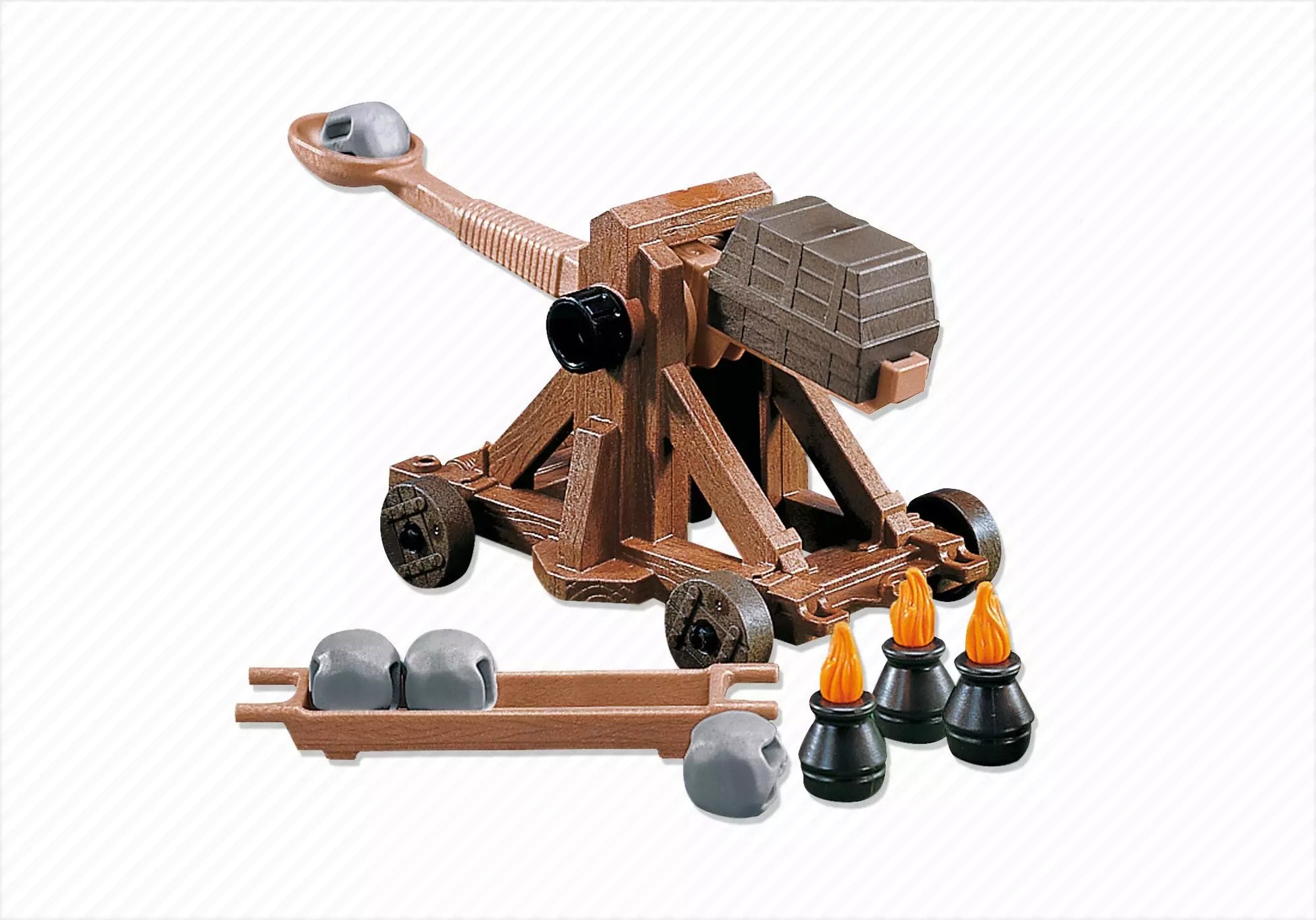 Playmobil 7700 Knights Steinschleuder (Folienverpackung) - plegobil