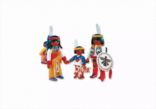 Playmobil 7841 Western Indianerfamilie (Folienverpackung) - plegobil