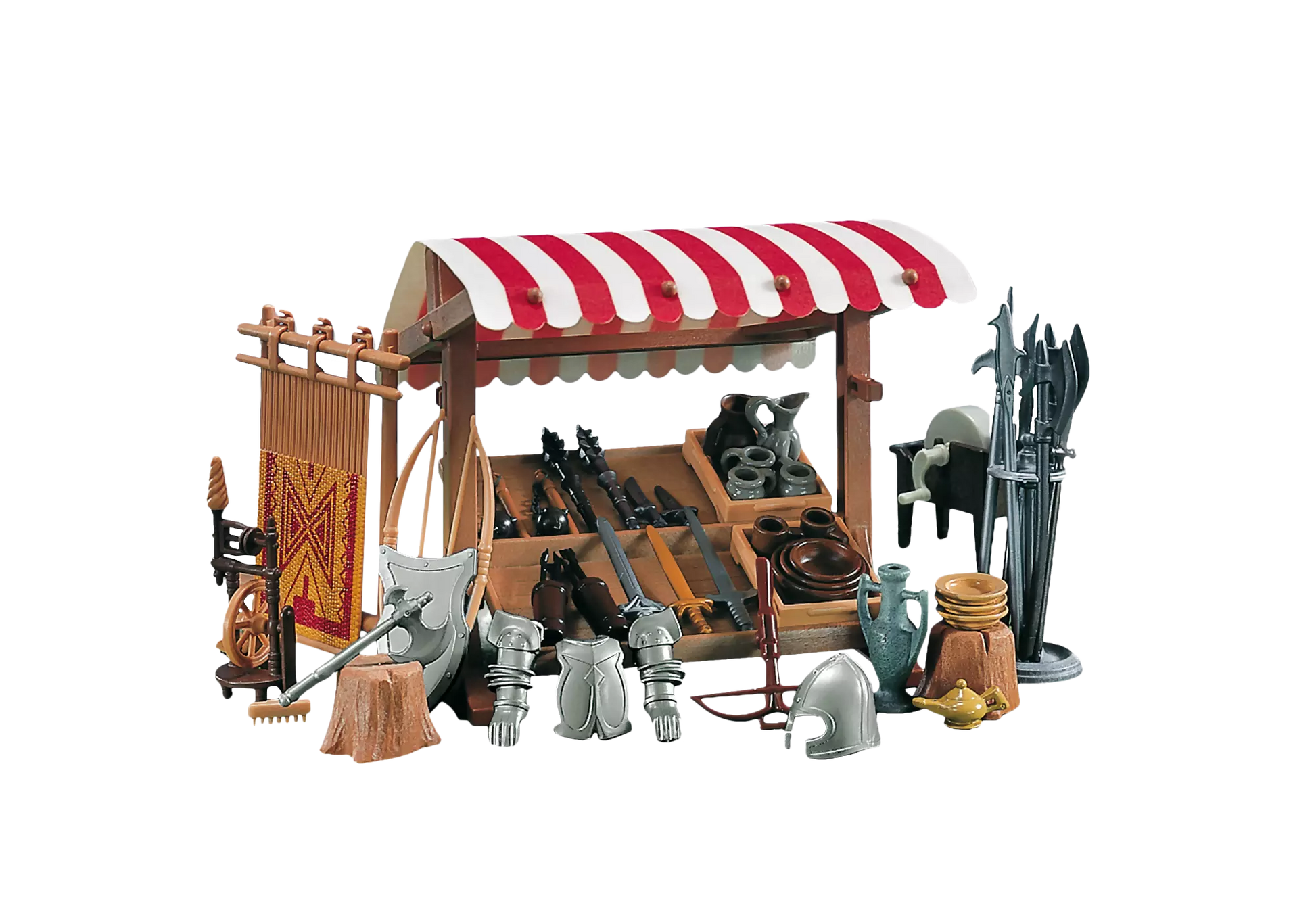 Playmobil 7855 Knights Ritter Marktstand (Folienverpackung) - plegobil
