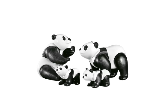Playmobil 7896 Wild Life Pandabären Familie (Folienverpackung) - plegobil