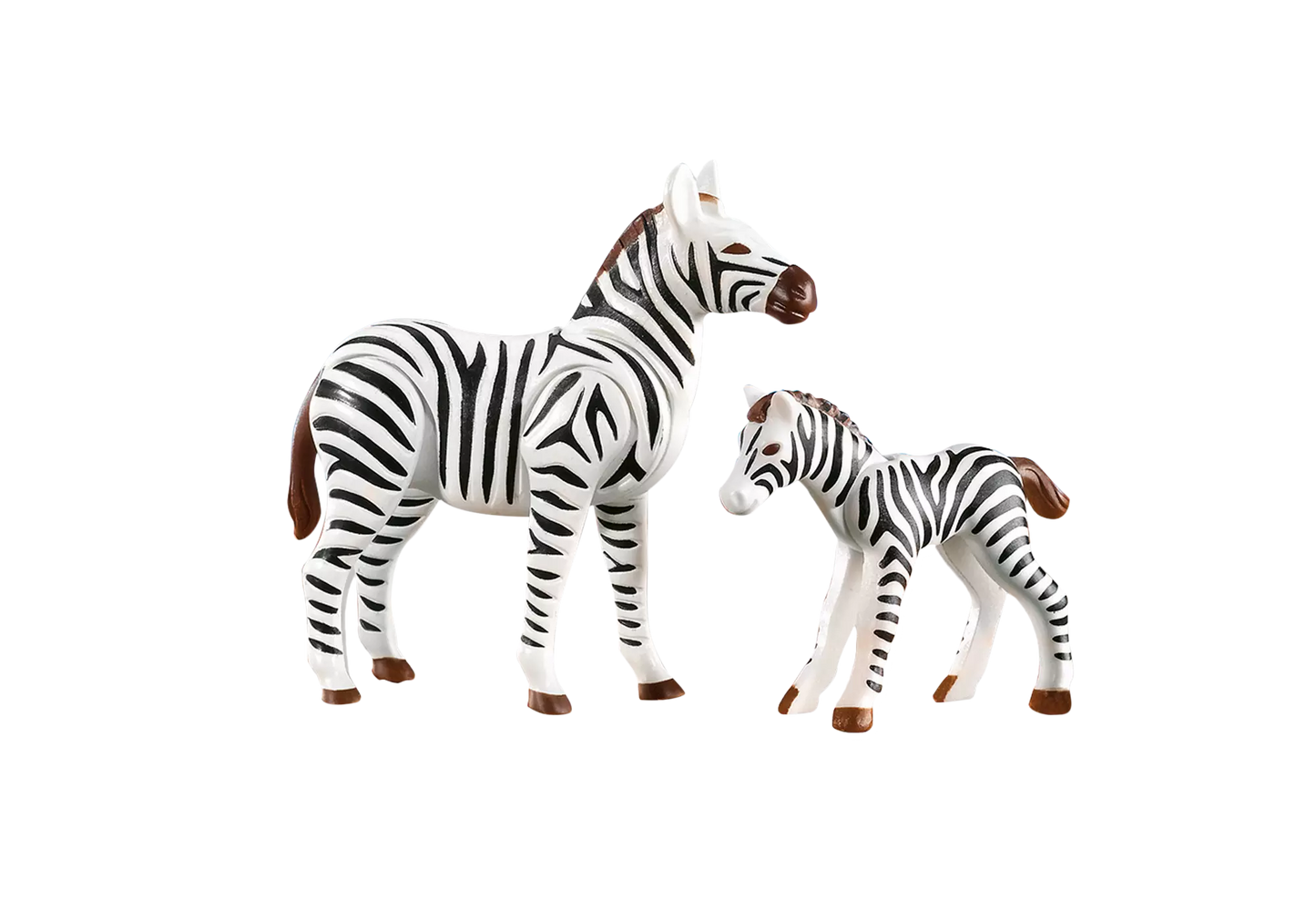 Playmobil 7898 Wild Life Zebra mit Fohlen (Folienverpackung) - plegobil