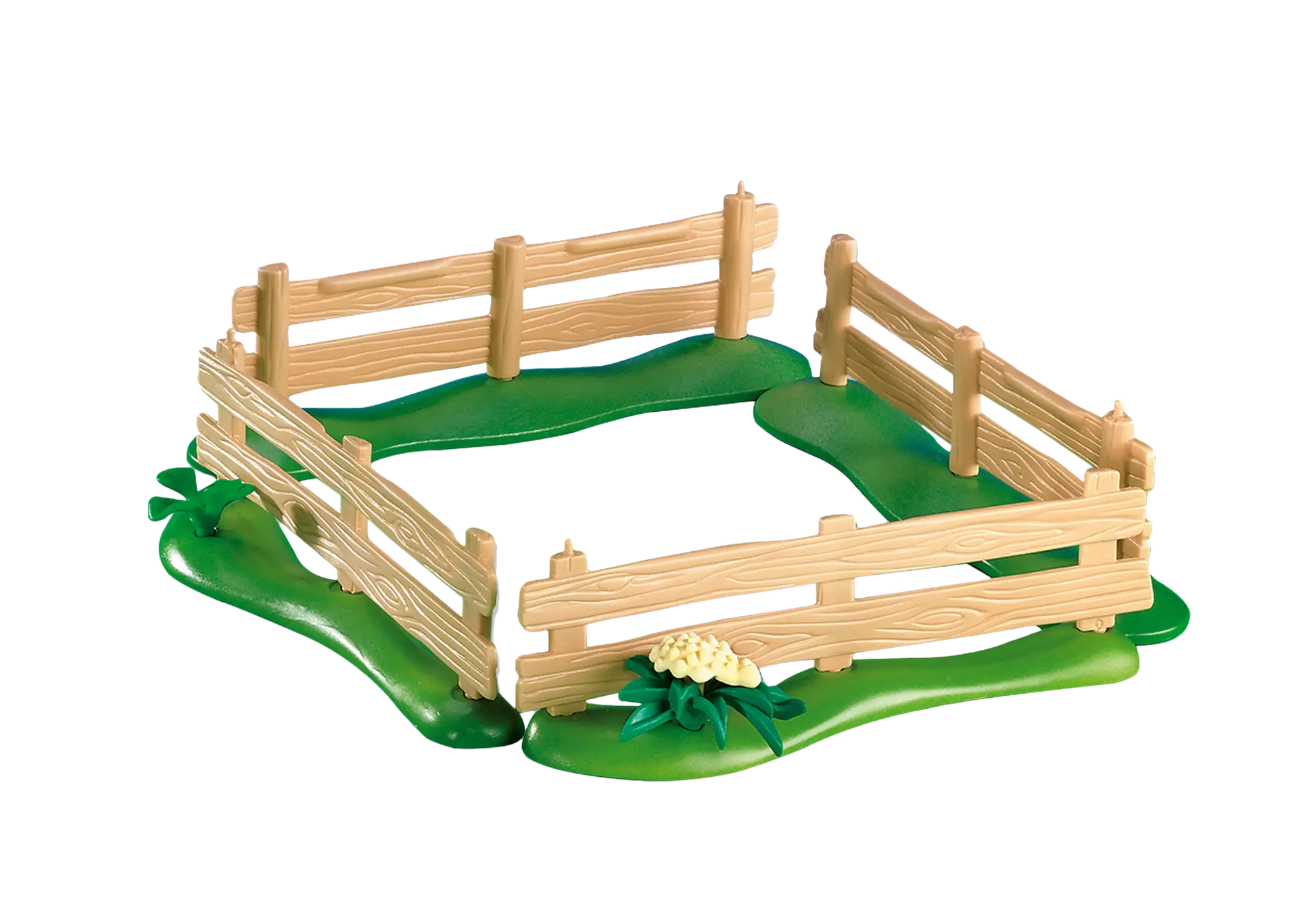 Playmobil 7899 Holzzaun mit Wiese (Folienverpackung) - plegobil