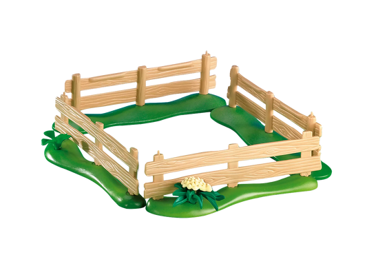 Playmobil 7899 Holzzaun mit Wiese (Folienverpackung) - plegobil