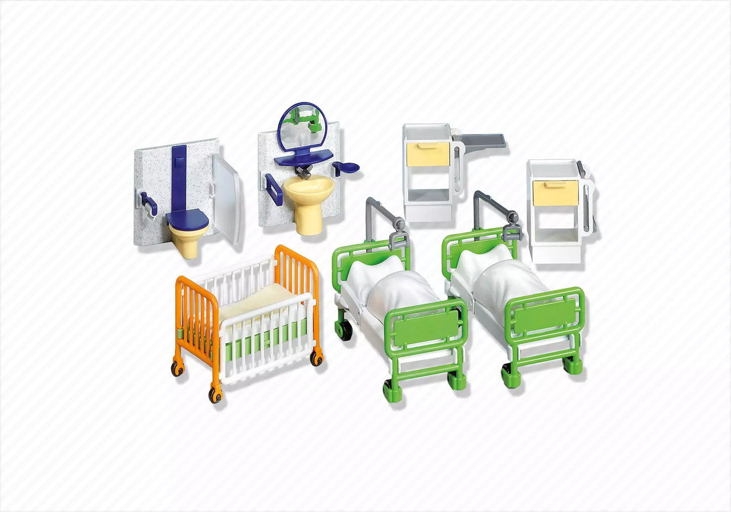 Playmobil 7921 Krankenzimmer (Folienverpackung) - plegobil