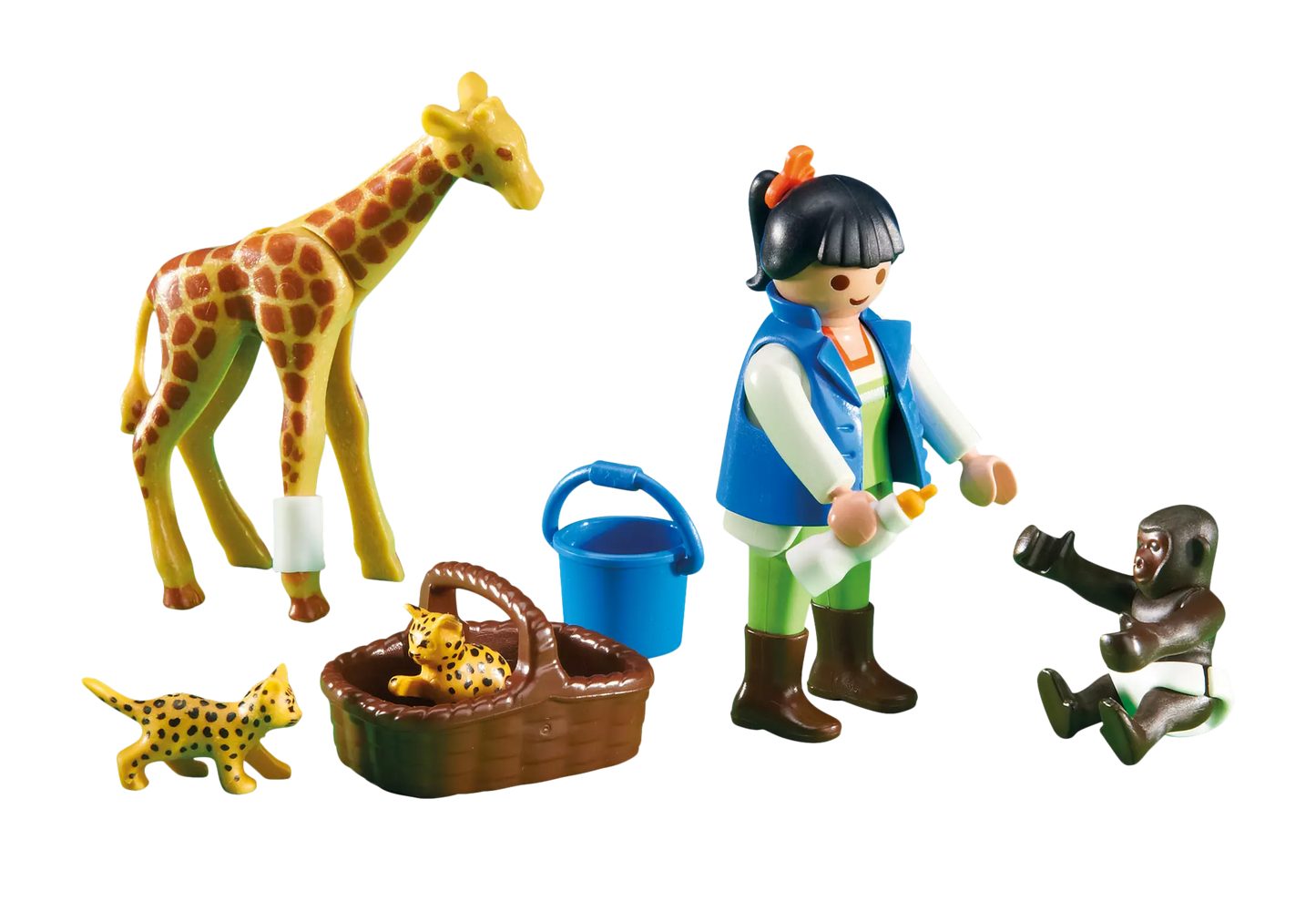 Playmobil 7970 Tierkinder Pfleger (Folienverpackung) - plegobil