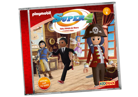 Playmobil 80018 Super 4 CD Folge 6 Ruby, Königin der Meere