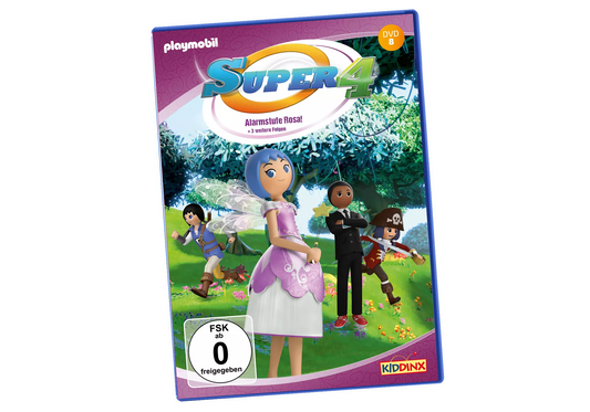 Playmobil 80020 Super 4 DVD Alarmstufe Rosa! - plegobil