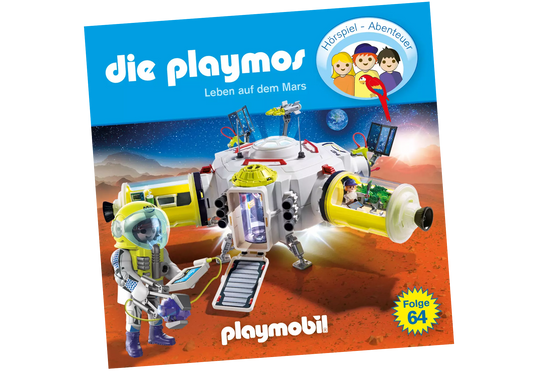 Playmobil 80086 Die Playmos Hörspiel CD Leben auf dem Mars (64) - plegobil