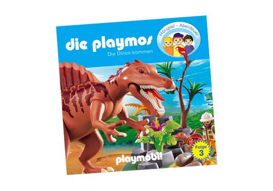 Playmobil 80132 Die Playmos Hörspiel CD Die Dinos kommen (3) - plegobil