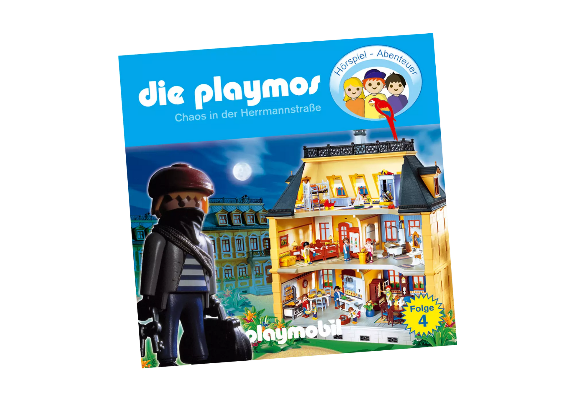 Playmobil 80134 Die Playmos Hörspiel CD Chaos in der Herrmannstraße (4) - plegobil