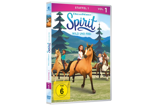 Playmobil 80138 Spirit DVD Wild und frei, Staffel 1, Vol. 1 - plegobil