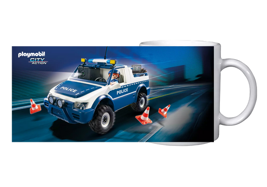 Playmobil 80144 Merchandise Becher Polizei - plegobil