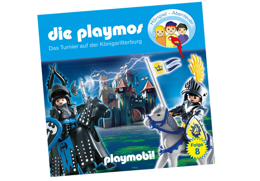 Playmobil 80163 Die Playmos Hörspiel CD Das Turnier auf der Königsburg (8) - plegobil